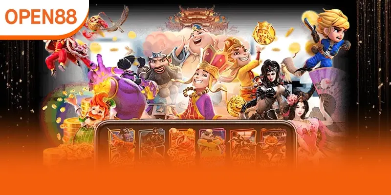 Âm thanh sống động kết hợp hiệu ứng quay thưởng